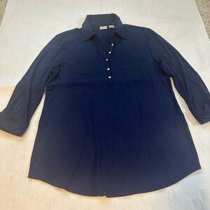 Chico's Blue Casual Skirt